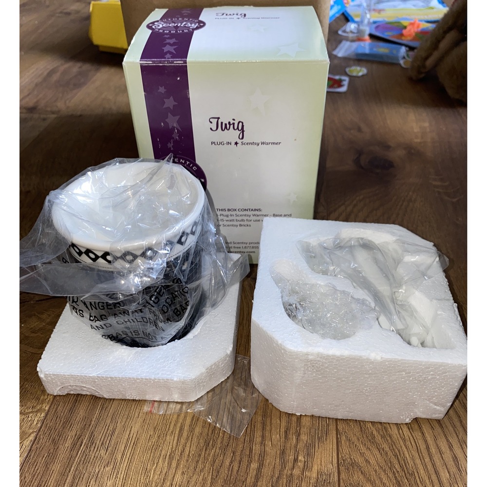 Scentsy Twig Retired‎ Plug-in Wax Warmer New